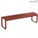 Banc Bellevie Ocre Rouge Fermob Jardinchic