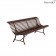 Banc Louisiane 200cm Rouille Fermob Jardinchic