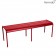 Banc Luxembourg Coquelicot Fermob Jardinchic