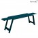 Banc Origami Bleu Acapulco Fermob Jardinchic