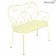 Banquette 1900 Citron Givré Fermob Jardinchic