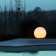 Mono leichte Kugel Farbe Pool Nacht Sphäre 01 JardinChic