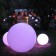 Leuchtende Kugel violett sphere01 JardinChic