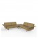 Canapé D'angle 4 Places Delta Beige Vondom Jardinchic