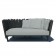 Couch Kunststoff cane schwarz Serralunga JardinChic