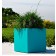 Grüne Quadrat Kube Emerald Euro3plast JardinChic pot