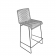 Tabouret Cenote Gris Boqa JardinChic