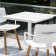 Table Bitro Ceru Blanche Oasiq Jardinchic