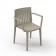 Chaise Avec Accoudoirs Spritz Ecru Vondom JardinChic