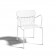 Chaise Avec Accoudoirs Week-End Blanc Pur Oxyo JardinChic