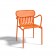 Chaise Avec Accoudoirs Week-End Mandarine Oxyo JardinChic
