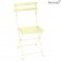 Chaise Métal Bistro Citron Givré Fermob Jardinchic