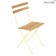 Chaise Naturel Bistro Citron Givré Fermob Jardinchic