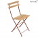 Chaise Naturel Bistro Ocre Rouge Fermob Jardinchic