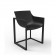 Chaise Wall Street Noir Vondom Jardinchic