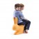 Chaise pour enfant Rabbit Chair Baby Orange Qeeboo Jardinchic