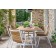 Chaises et Fauteuils Pilotis Teck Vlaemynck Jardinchic