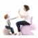 Stuhl für Kinderkaninchen Chair Baby Dove Grey und Stuhl Kaninchen Chair Pink (separat erhältlich) Qeeboo Jardinchic 