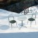 Tabelle Vigna Runde Atmosphäre Schnee o60cm Magis JardinChic