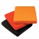 Kissen für Stuhl/Base Cube Orange rot schwarz Sywawa JardinChic