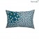 Coussin Outdoor Trèfle 68x44cm Bleu Canard Fermob Jardinchic