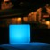 Lampe installieren, Smart Bigcubb blau und grün JardinChic