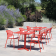 Chaises & Table Carrée Pliante Darwin Emu JardinChic