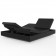 Daybed Vela 4 Dossiers Inclinables Noir Vondom Jardinchic