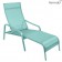 Deck Chair Alizé Bleu Lagune Fermob Jardinchic