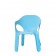 Set mit 4 Stühle stapelbare Sessel blau Magis JardinChic