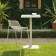 Satz von 2 Hocker hohe Runde Rasen Emu JardinChic