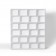 3 Regale Baraonda Display weiße horizontale Superpositionnees MyYour JardinChic