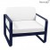 Fauteuil Bellevie Coussins Blanc Grisé Bleu Abysse Fermob Jardinchic