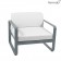 Fauteuil Bellevie Coussins Blanc Grisé Gris Orage Fermob Jardinchic