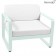 Fauteuil Bellevie Coussins Gris Flanelle Structure Menthe Glaciale Fermob Jardinchic 