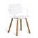 Fauteuil de Repas Coco Blanc Oasiq Jardinchic