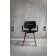 Fauteuil de Repas Coco Noir Shooting Oasiq Jardinchic