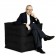 Stuhl Couch Sitting Bull schwarz Situation JardinChic