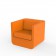 Fauteuil Ulm Structure Orange Vondom Jardinchic