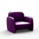 Fauteuil Pezzettina Prune Vondom Jardinchic