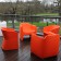 Fauteuils Sliced Chair et Fauteuils Translation Orange Qui Est Paul ? JardinChic