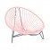 Fauteuil Tulum Pastel Coral Boqa JardinChic