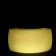 Modul Bar Fiesta LED RGB gerundet gelb Vondom Jardinchic