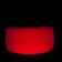 Modul Bar Fiesta LED RGB gerundet rot Vondom Jardinchic
