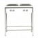 Modul 2-Raster von Kochen Küche für outdoor Zoom Viteo JardinChic