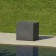 Hocker Kube Black Pearl Euro3Plast JardinChic
