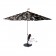 Sonnenschirm Flowerpowersol schwarz Fatboy JardinChic