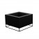 jardinière-noir-vela-land-vondom-jardinchic