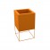 jardinière-orange-cubo-vela-vondom-jardinchic