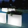 Jardinière Kube High Slim Lumineuse Euro3Plast Jardinchic